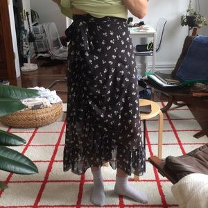 Ganni Wrap Skirt